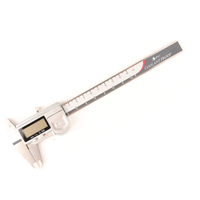 Calibre numérique électronique étanche IP67 LARIX, calibre numérique en acier inoxydable, 0-150 mm, précision 0,01 mm