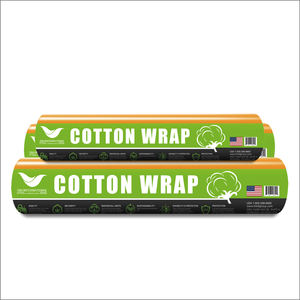 75MIC ผ้าฝ้ายสีเหลืองห่อห่อด้วยฟิล์ม PE โปร่งแสงทนแรงดึงสูงกันความชื้นมีกาวรุ่นไม่ติด - Product Image 6