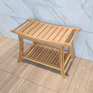 Organizador de ducha de madera personalizado de alta calidad, organizador de <span class=keywords><strong>baño</strong></span>, almacenamiento, <span class=keywords><strong>taburete</strong></span> de ducha de bambú duradero para <span class=keywords><strong>Baño</strong></span> - Product Image 5