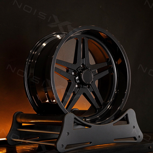 Rines de Aluminio Forjado Personalizados 20x9 20x10 Pulidos de 5 Birlos Escalonados con Offset Personalizado para Autos Clásicos, Muscle Cars y Camionetas de Exhibición Bajadas - Product Image 5