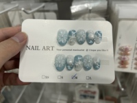 Faux ongles à presser faits main, motif fleur 3D, French Manucure, dégradé nude, forme cercueil longue, réutilisables, personnalisables pour la vente en gros et les salons de beauté