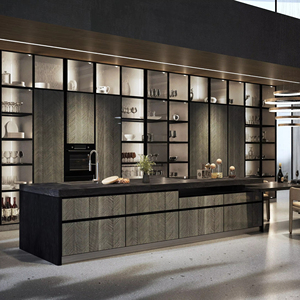 Ensemble de meubles de salle à manger de luxe écologiques personnalisés en marbre pour appartement d'hôtel cinq étoiles moderne - Product Image 3