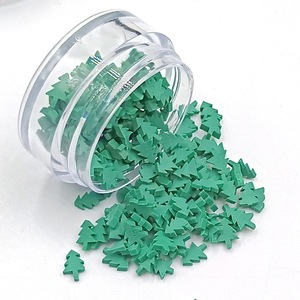 Adesivi per Unghie a Forma di Albero di Natale in <span class=keywords><strong>Argilla</strong></span> Morbida Rossa, Verde e <span class=keywords><strong>Bianca</strong></span>, Decorazioni in <span class=keywords><strong>Argilla</strong></span> <span class=keywords><strong>Polimerica</strong></span> per Nail Art - Product Image 3