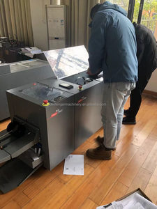 <span class=keywords><strong>Agrafeuse</strong></span> de feuilles de papier numérique A3 <span class=keywords><strong>A4</strong></span>, 12 bacs, coupe-brochures, machine de reliure et de couture avec moteur à pompe, cœur PLC - Product Image 4