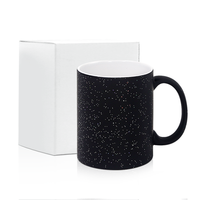 Vente en gros de tasses à café en céramique blanche enduite de 11 oz, vierges, pour sublimation, tasse personnalisée pour sublimation