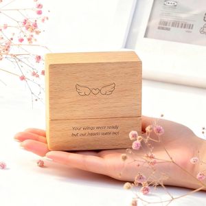 New cross-border wooden pet <b>urn</b>, <b>cat</b> and dog hair storage box, pet hair keepsake box - Product Image 2