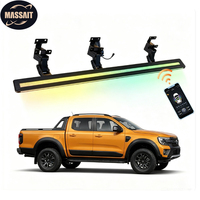 Marchepieds électriques automatiques MASSAIT avec éclairage LED pour Ford Ranger Crew Cab 2015+
