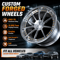 Jantes forgées en 2 parties de 17, 18, 19, 20, 21, 22, 24 pouces pour voitures particulières, 5x120, 5x112, 5x114.3, pour Mercedes/BMW/Audi/Porsche