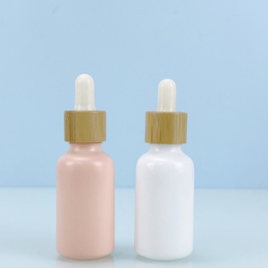 Wholesale 10ml 15ml 20ml 30ml 50ml 100ml White Opal Glass <b>Bottle</b> Empty Essential Oil <b>Dropper</b> <b>Bottles</b> with Aluminum Silver Cap - Product Image 4