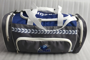 <b>Prime</b> Bags Personalized Polyester Sports Duffle Bag Shoes Compartment Zipper Closure Water Resistant for Football/Soccer Custom - Product Image 1