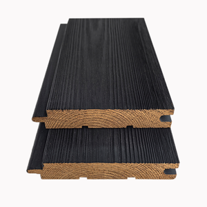 Pannello <span class=keywords><strong>per</strong></span> Esterni <span class=keywords><strong>in</strong></span> <span class=keywords><strong>Legno</strong></span> Massello Carbonizzato Direttamente dalla Fabbrica <span class=keywords><strong>Legno</strong></span> Trattato Shou Sugi Ban <span class=keywords><strong>per</strong></span> Rivestimenti Murali Decorativi - Product Image 1