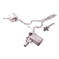 Tuyau d'échappement pour Land Rover Range Rover 3.0T V6 L405 2016, système d'échappement Catback Valvetronic haute performance SUS304, silencieux