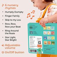 OEM Livres audio en anglais à couverture rigide, durables, très vendus, en arabe, avec matériaux sûrs, marque privée, pour l'apprentissage des phoniques, cadeau pour enfants et tout-petits, voyage