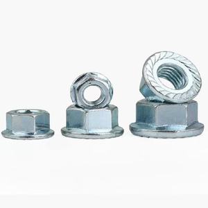 En stock : Écrous à bride hexagonale M3-M24, zingués noirs, grade 8.8, anti-desserrage pour outils électriques et machines - Product Image 2