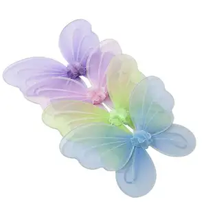 Vleugels Led Lights Alas De Mariposa Disfraz Baby Cape Kerst Gigantische Gele Struisvogel Led Lovertjes Groot Formaat Vlinder Fantasie Vleugels