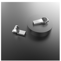 BYL Diska Lepas Usb 3.0 Mikro Tipe C, Flash Drive 32Gb 64Gb 128Gb Otg untuk Iphone Lightning Otg