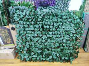 <span class=keywords><strong>Valla</strong></span> de <span class=keywords><strong>mimbre</strong></span> duradera y ligera, hojas verdes realistas, marco de Sauce de límite de jardín ecológico <span class=keywords><strong>Natural</strong></span> tratado térmicamente - Product Image 3