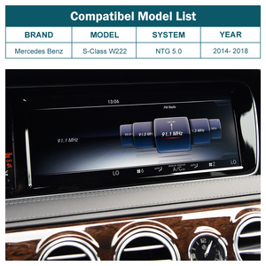 Module Smartbox sans fil <span class=keywords><strong>CarPlay</strong></span> pour voiture Road Top NTG5.0, Android <span class=keywords><strong>Auto</strong></span>, <span class=keywords><strong>Apple</strong></span> <span class=keywords><strong>CarPlay</strong></span> pour Mercedes Benz Classe S W222 2014-2018 - Product Image 2