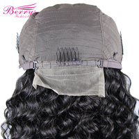 Rambut Manusia Virgin Brazil Pre-Plucked Free Part Blue Band untuk Wig Lace Front 13X4/13X6 untuk Gelombang Air Transparan