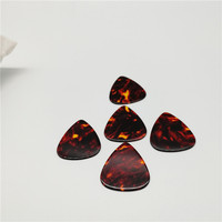 Plectres de guitare en celluloïd, couleur écaille de tortue, différentes épaisseurs, plectre, livraison gratuite, 100 pièces