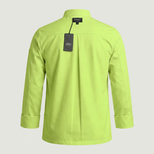 Chaqueta de Cocina Profesional, Uniforme Cómodo de Manga Larga para Chefs, Restaurante, Catering, Chaqueta de Chef Clásica Blanca - Product Image 5