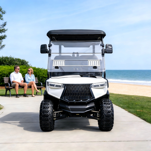 Carrito de Golf de 4 Plazas, Resistente, para Viajes por Campos de Golf, con Certificación CE para Carreteras No Públicas, Eléctrico - Product Image 1
