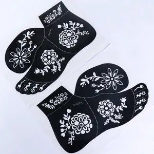 Henna Design Stencils Sticker Foot Henna Tattoo Stencil Suppliers