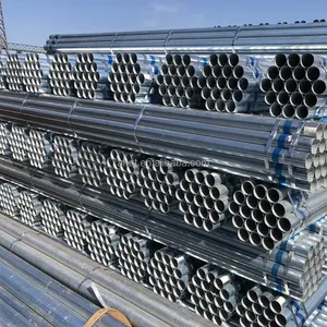 2 Inch Galvanized Pipe 2.5 Inch Galvanized Steel Pipe 1.5 Inch Galvanized Steel Tube