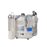 Appareil professionnel 3-en-1 Aqua H2 Hydrogen Peel Dermabrasion Water Jet pour le nettoyage du visage, l'élimination des rides et l'oxygénation, en acier inoxydable