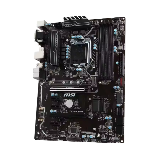 Refurbished Intel Z270-A PRO Desktop Gaming Motherboard Integrated Graphics SATA Hard DDR4 DIMM for I7/i5/i3 Processors 64 GB