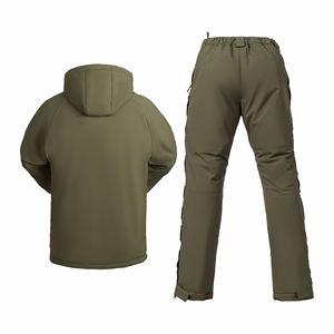 새로운 스타일 AK 겨울 패딩 재킷 방풍 방수 윈드 브레이커 재킷 바지 코튼 세트 - Product Image 3