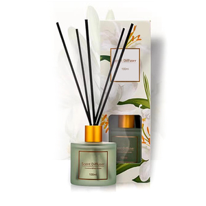 Hộp + Logo + Chai Set 120ml sậy diffusers chai sang trọng rỗng sậy khuếch tán thủy tinh sậy khuếch tán chai với Stopper - Product Image 2