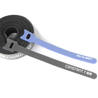 Attaches-câbles réutilisables auto-adhésifs double face à boucles et crochets, sangle écologique réversible