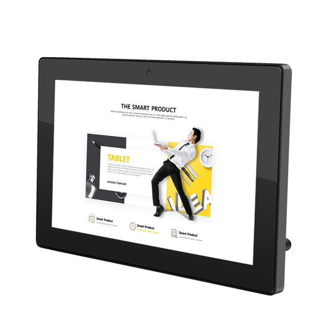 OEM 10.1'' Wall-Mount Plastic Enclosure Android 11 Tablet Industrial 24h Working POE Touch Screen Digital Display
