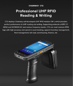 휴대용 장거리 휴대용 <span class=keywords><strong>RFID</strong></span> 리더 스캐너 무선 안드로이드 11/13 휴대용 C72 <span class=keywords><strong>UHF</strong></span> <span class=keywords><strong>RFID</strong></span> 리더 창고 관리 - Product Image 6