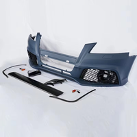 Kit de pare-chocs avant style RS3 pour Audi A3 8P 2008-2012 avec calandre nid d'abeille et trou pour feux antibrouillard, kit de conversion de carrosserie, pièces automobiles