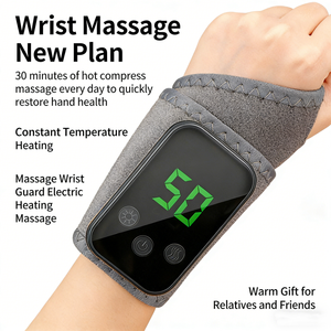 Massaggiatore Elettrico Portatile Senza Fili con Terapia di Compressione Termica per Artrite e Dolore del Tunnel Carpale - Product Image 2