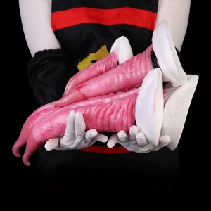 ของเล่นทางเพศขนาดใหญ่รูปทรงปลาวาฬยักษ์ยี่ห้อ YOCY พร้อมจุกดูด ขนาด S M L XL XXL ทำจากซิลิโคน สำหรับผู้หญิงและผู้ชาย ใช้สำหรับสอดใส่ทางทวารหนัก - Product Image 6