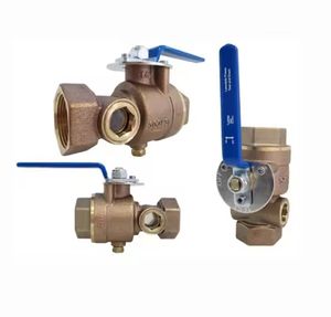 Vanne de test et de purge en laiton durable de 1 pouce au prix d'usine pour système d'extinction d'incendie - Product Image 3