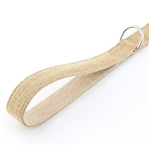 Conjunto de <span class=keywords><strong>collar</strong></span> y correas de perro personalizado de algodón de cáñamo 100% orgánico Natural de lujo de diseñador respetuoso con el medio ambiente - Product Image 5