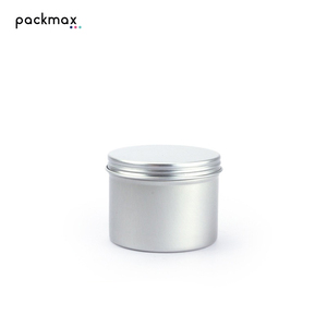 Boîte à pilules ronde en aluminium argenté de 150g 65*50mm - Contenant de stockage hermétique et résistant à l'humidité pour médicaments - Vente en gros - Product Image 2