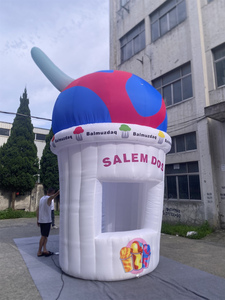 <span class=keywords><strong>Magasin</strong></span> d'alimentation <span class=keywords><strong>gonflable</strong></span> portatif de stand de tente de crème glacée - Product Image 4