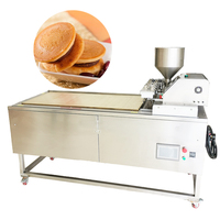 Utiliser la machine Dorayaki électrique à vendre prix bon marché petite entreprise pain boulangerie machine cuisson production alimentaire gaufrette four de cuisson
