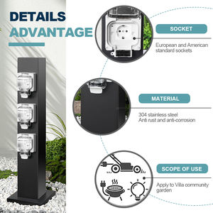 누수 방지 및 IP66 방수 케이싱을 특징으로 하는 비오는 날 마당 야외 캠핑 발전소 - Product Image 3
