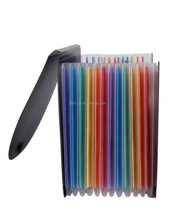 Organizador de Archivos Acordeón de PP Color Arcoíris, 12-24 Capas, Expandible, para Escritorio, Venta al Por Mayor - Product Image 1