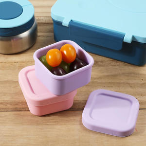 Contenedor de Alimentos Rectangular de Silicona para Bebés, Caja de Almacenamiento de Alimentos Congelados o Frescos para Niños - Product Image 6