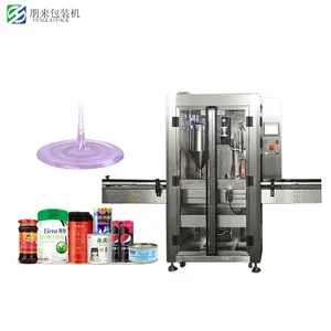 aloe vera gel syrup filling machine with Bottle sorting and conveying belt,Rotary capping and labeling filling machine line