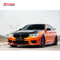 Kit d'amélioration des canards latéraux de pare-chocs avant en fibre de carbone sèche XTREME pour BMW F90 M5 G30 G31 530i 540i M550i 2017-2020