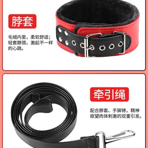 SM exporta un set erótico de cuero de 10 piezas, set de felpa para bondage, juguete alternativo de 10 piezas al por mayor. - Product Image 3