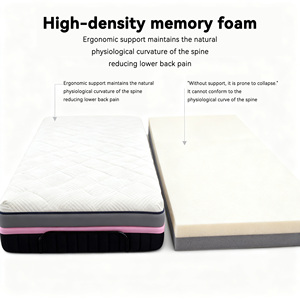 Thân thiện với môi trường bền thoáng khí hiện đại Bộ nhớ bọt Nệm Nữ Hoàng tùy chỉnh thêm lớn cho khách sạn trường học biệt thự - Product Image 6